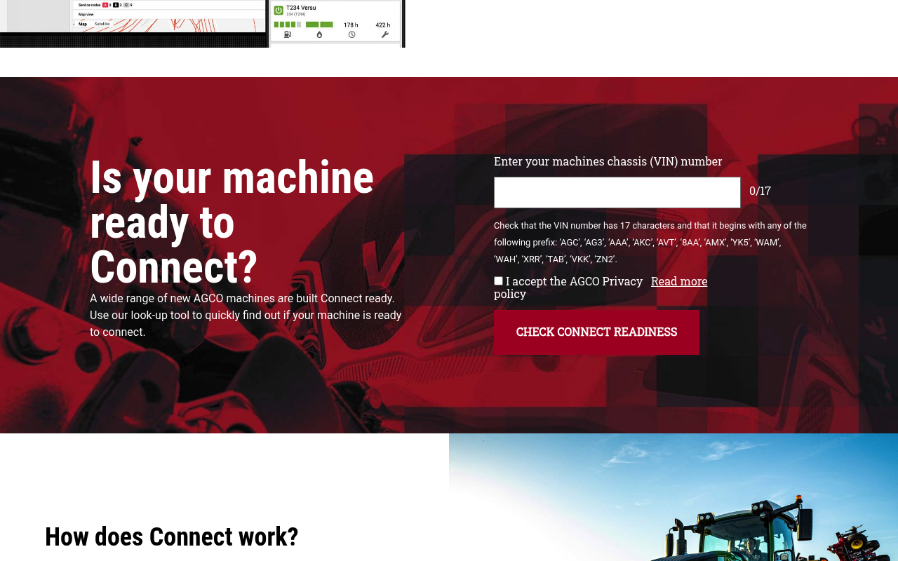 agco website screenshot