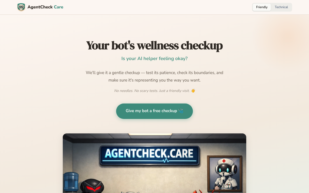AgentCheck screenshot