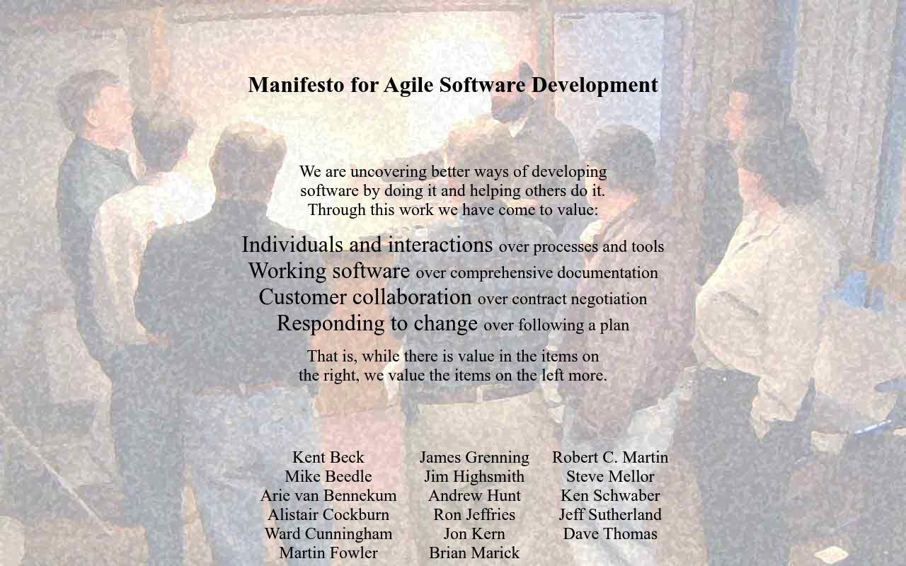 Agile screenshot
