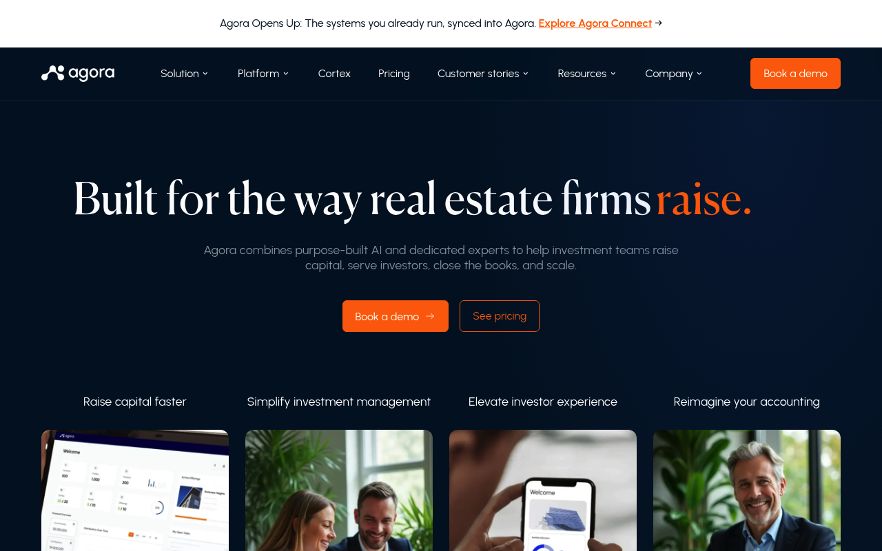 Agora Real Estate screenshot