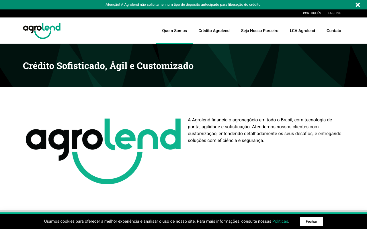 Agrolend screenshot