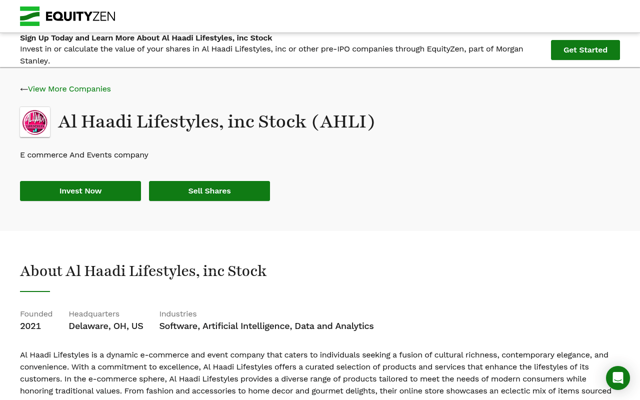 Alhaadilifestylesinc screenshot
