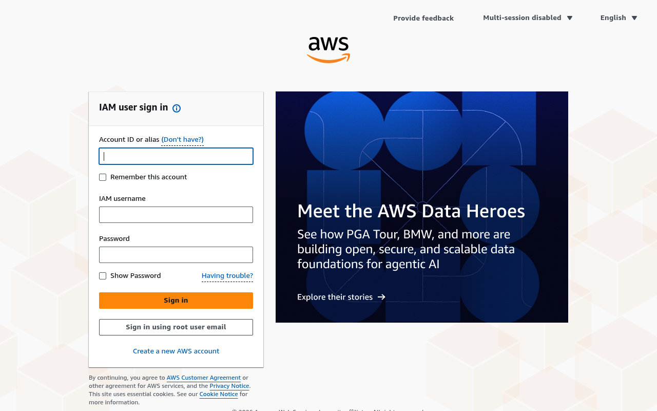Amazon Polly website screenshot