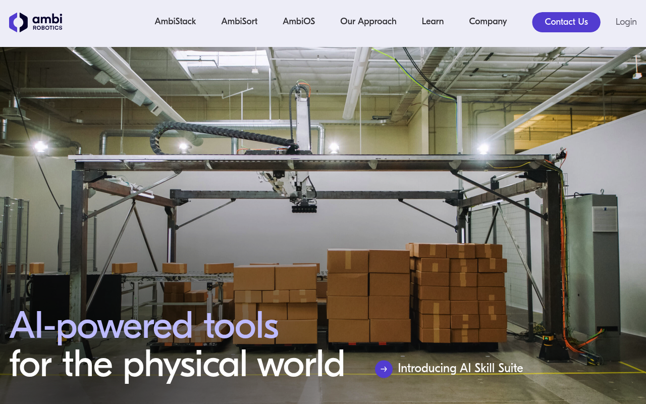 Ambi Robotics screenshot