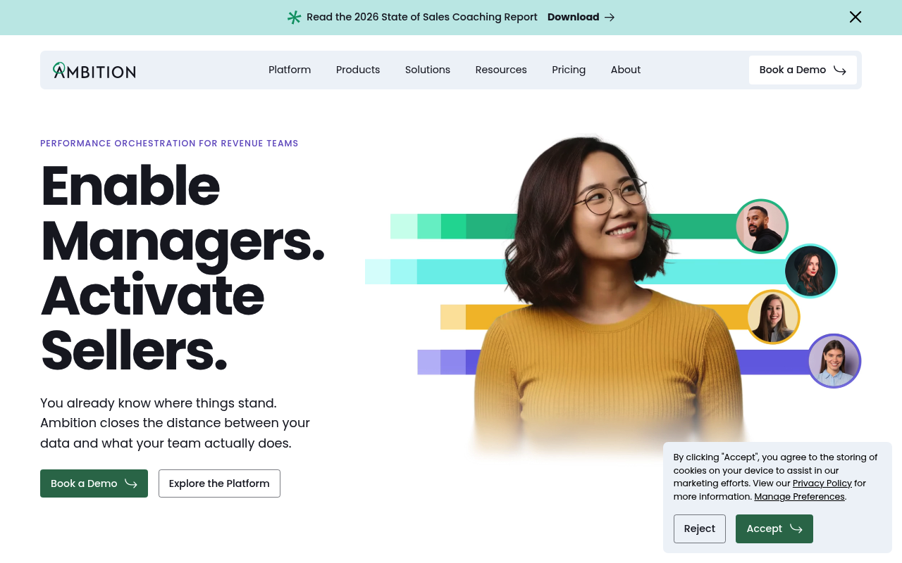 Ambitioninc screenshot