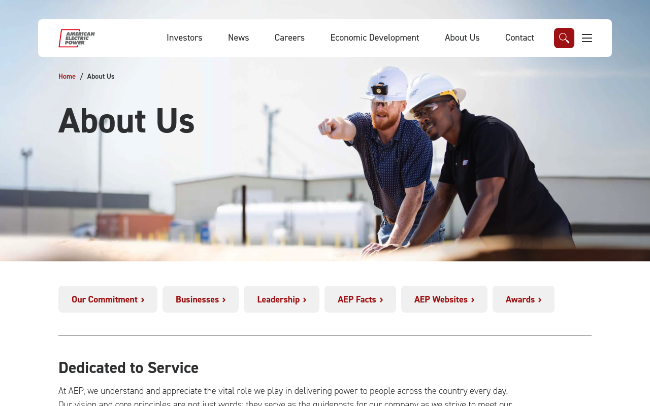 American Electric Power screenshot
