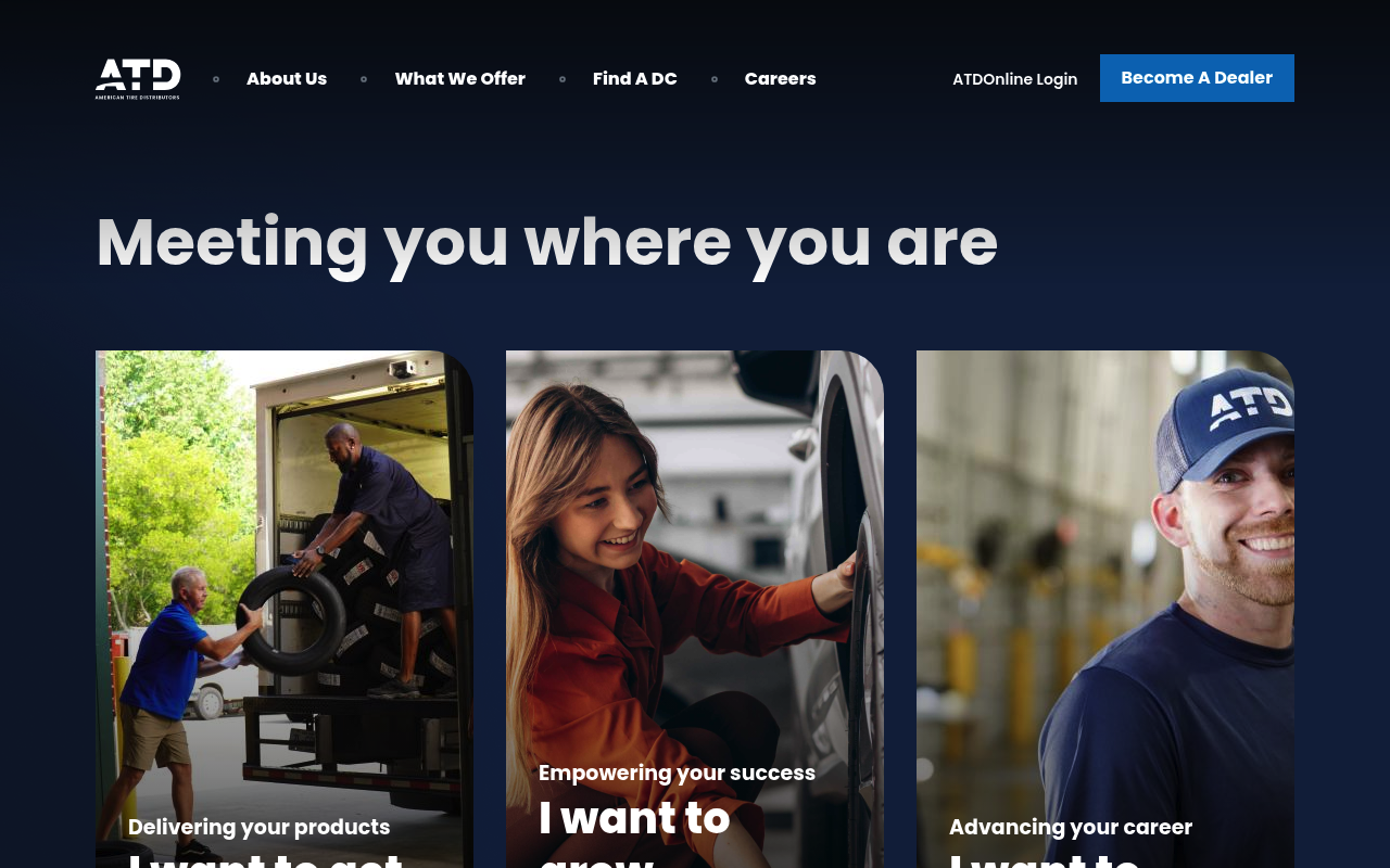 American Tire Distributors Holdings screenshot