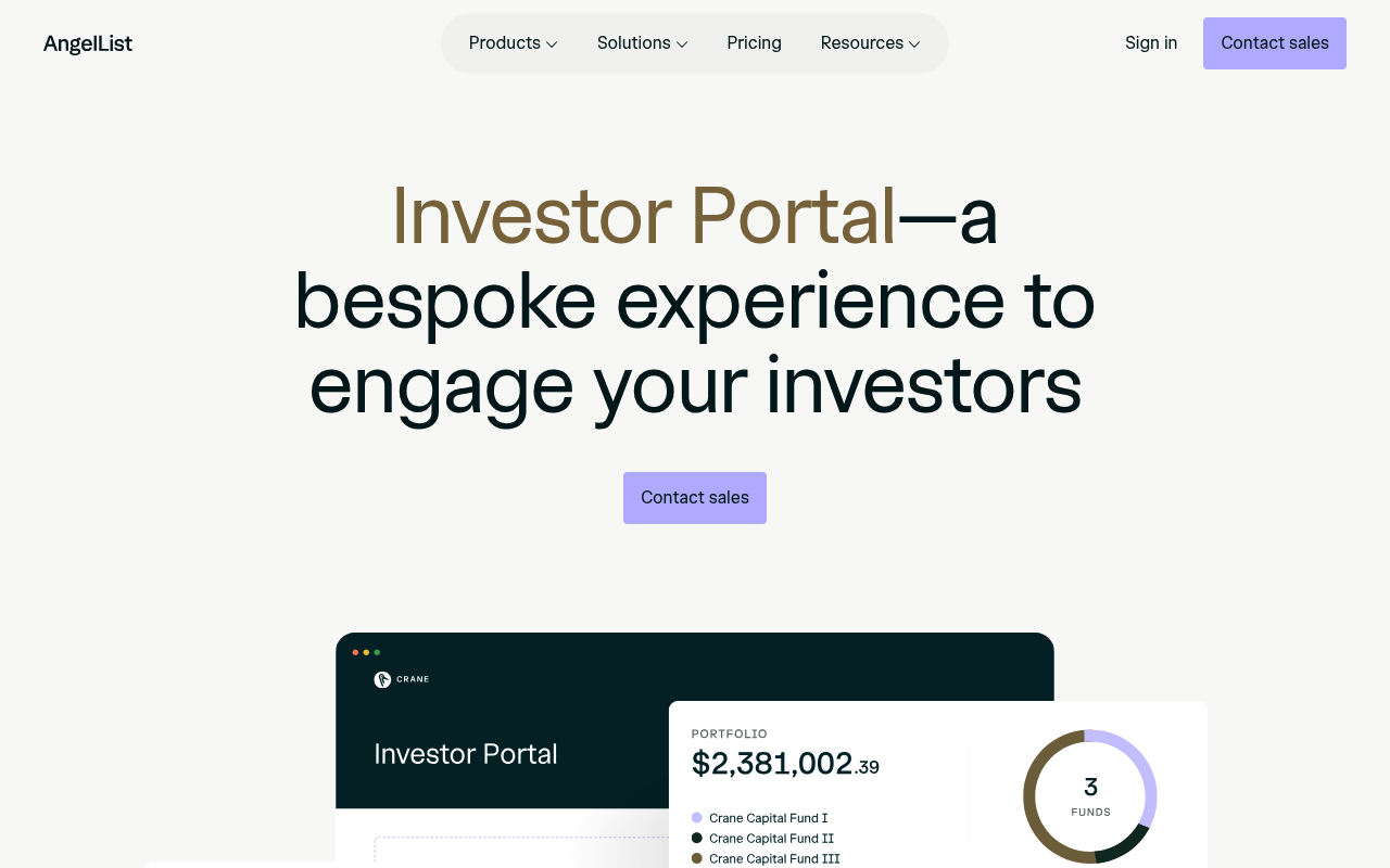 AngelList website screenshot