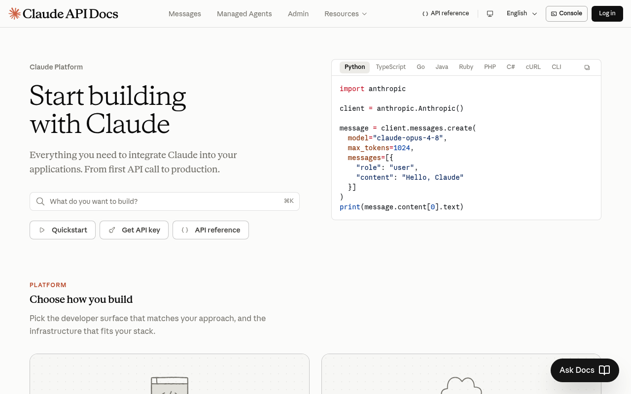 Anthropic website screenshot