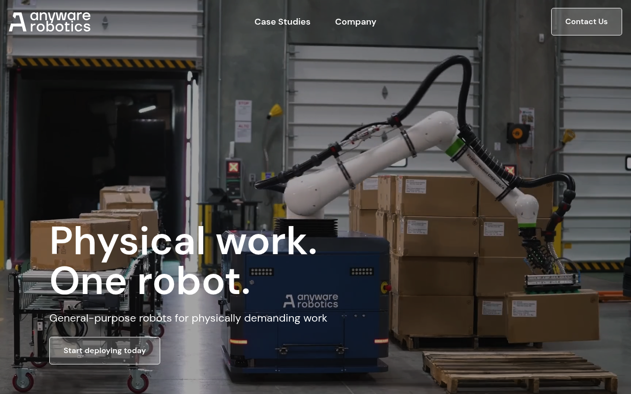 Anyware Robotics screenshot