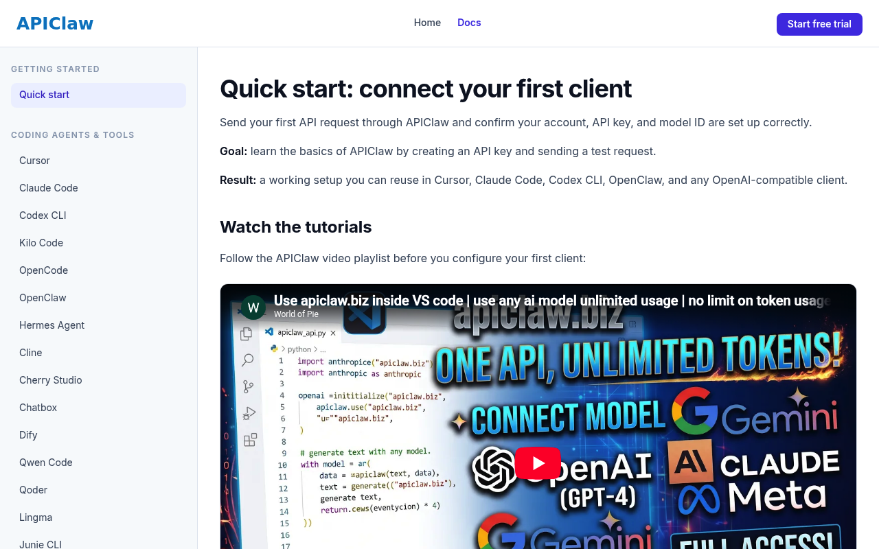 APIClaw website screenshot