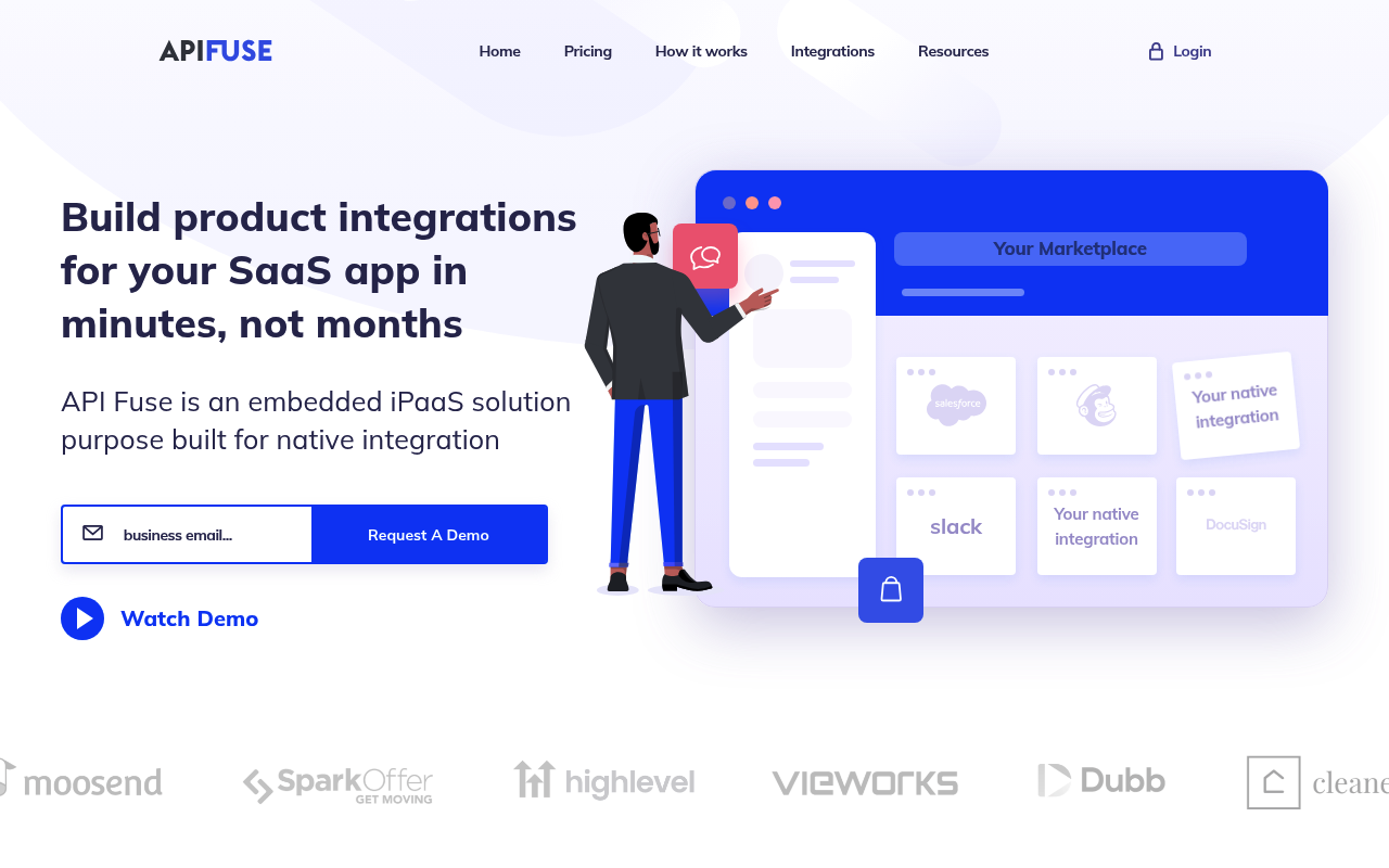 Apifuse website screenshot