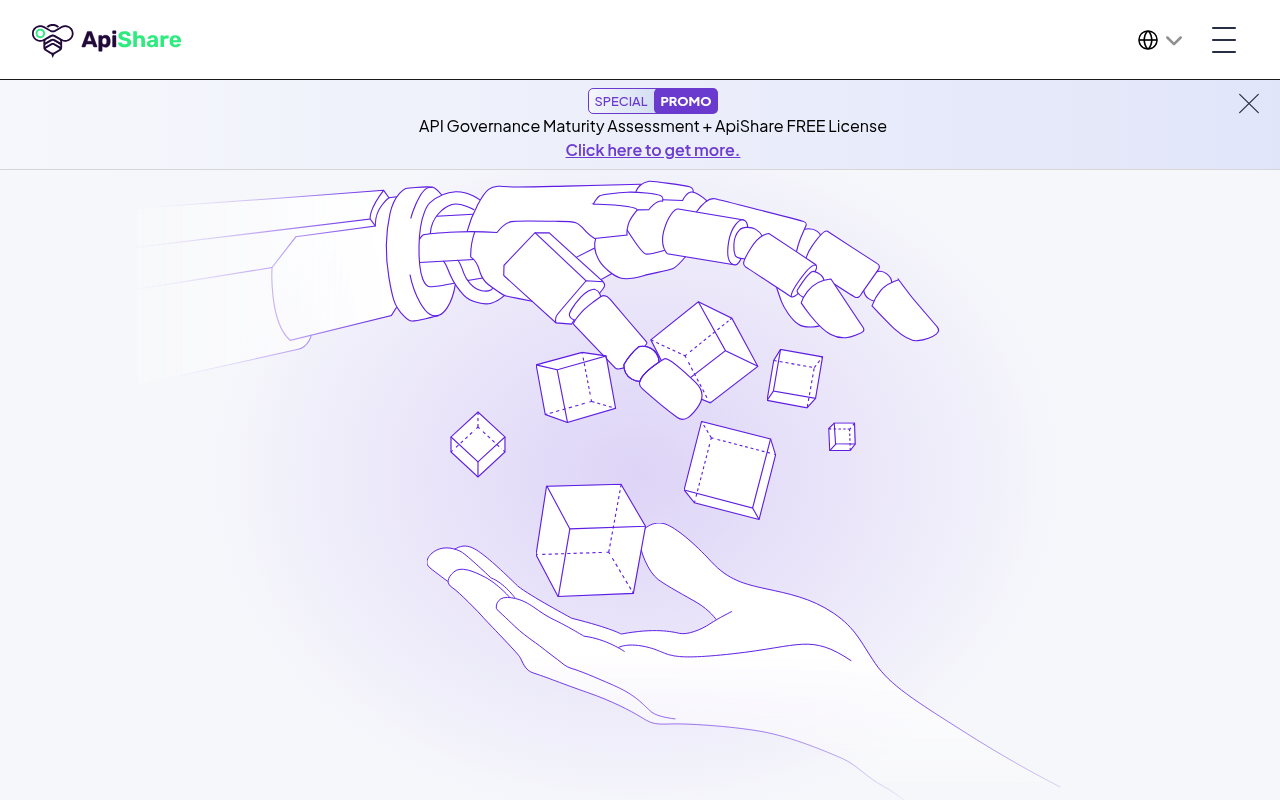 ApiShare website screenshot