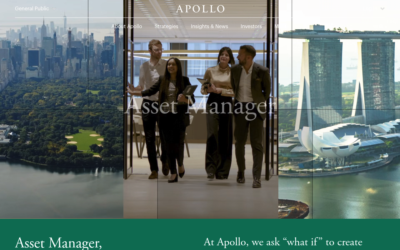 Apollo Global Management screenshot