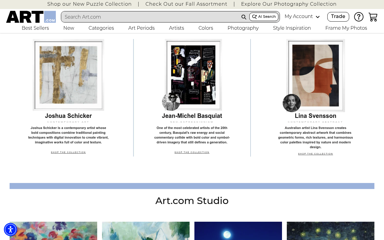 Art.com screenshot