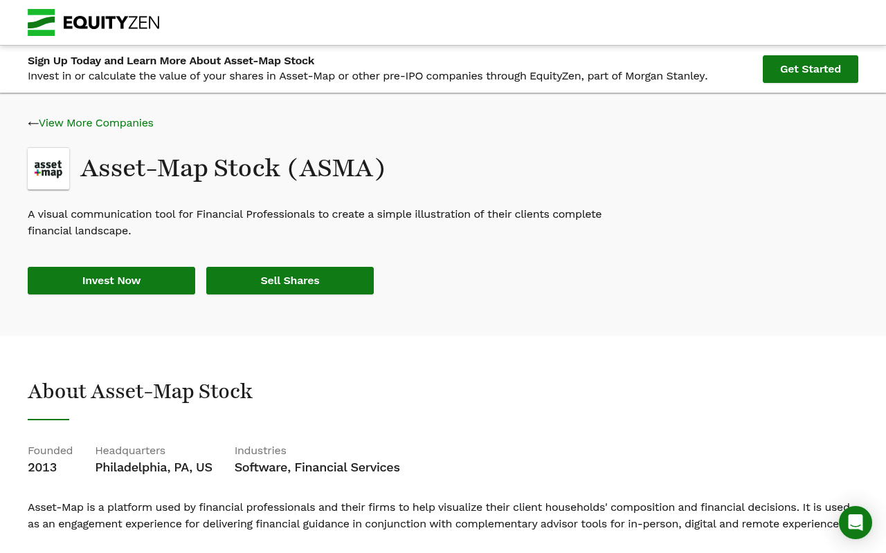 Assetmapllc screenshot