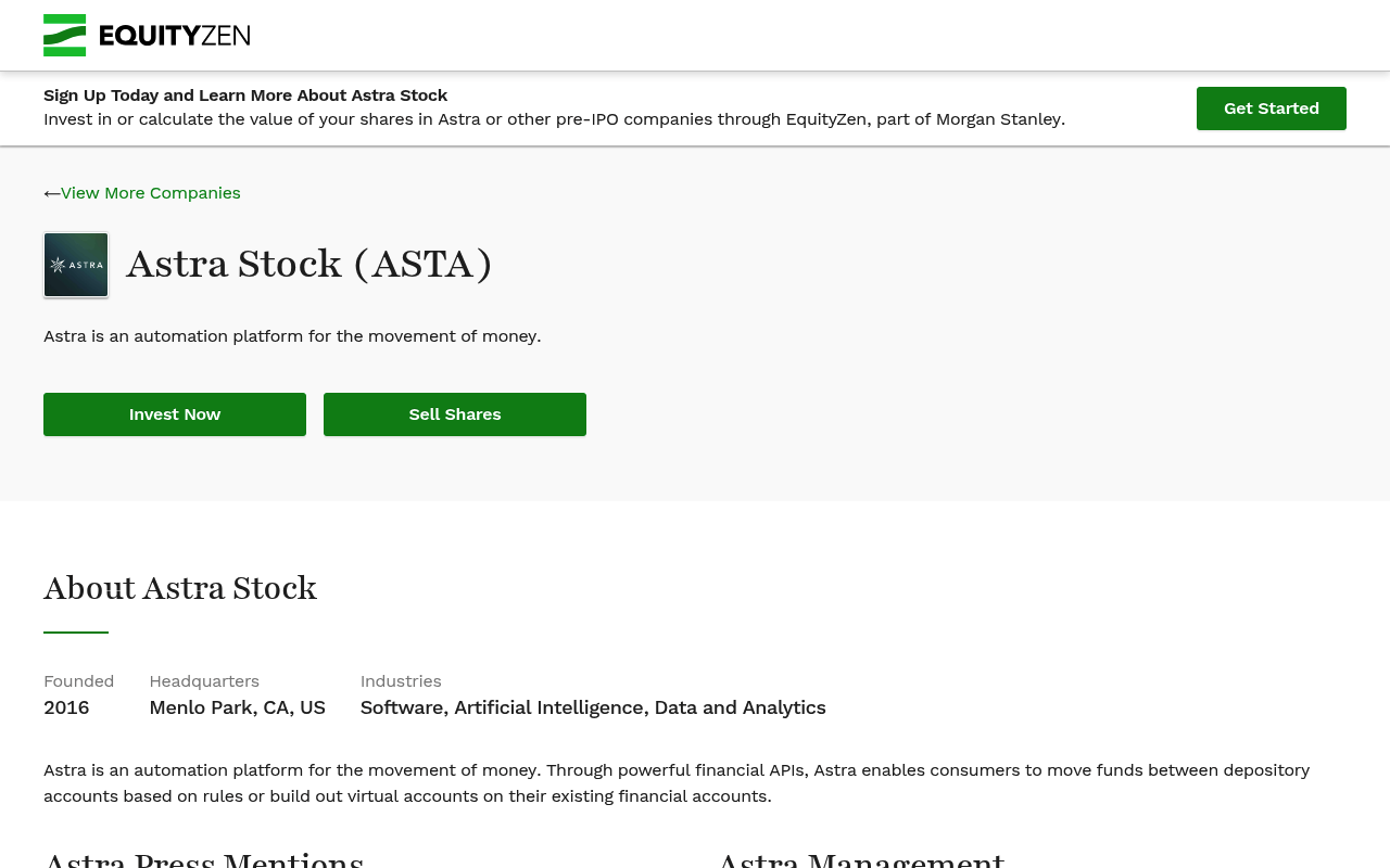 Astra3 screenshot