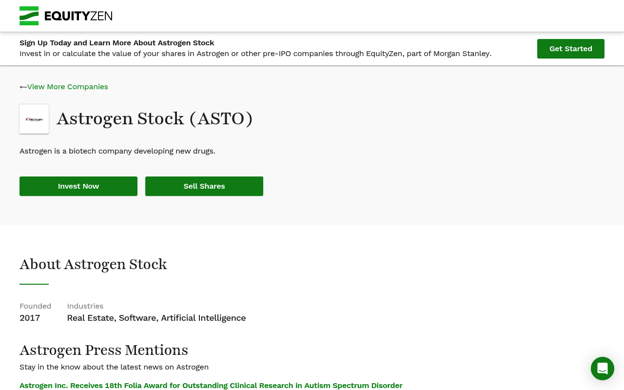 Astrogen screenshot