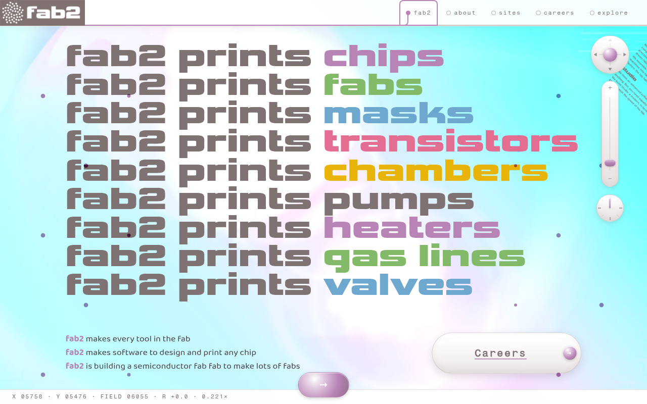 Atomic Semi website screenshot