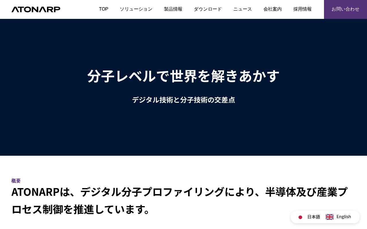 Atonarp screenshot