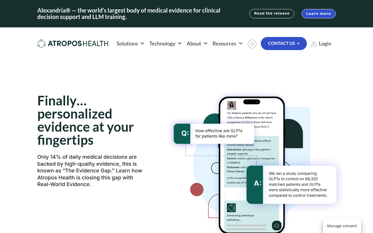 Atropos Health screenshot