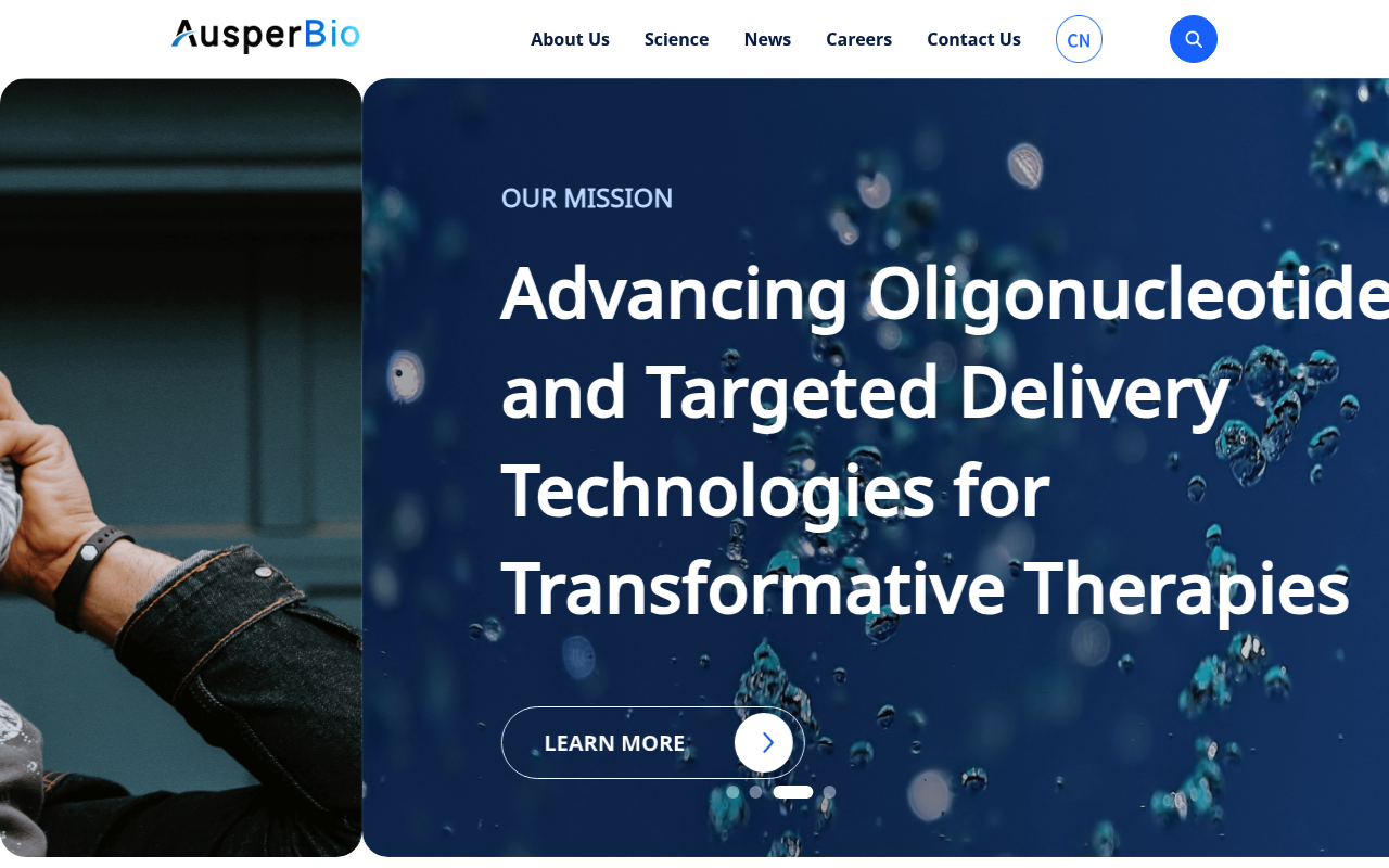 AusperBio website screenshot