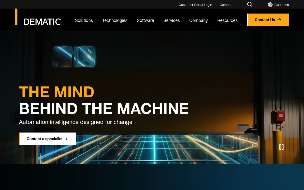 Automated Sorting Systems website screenshot