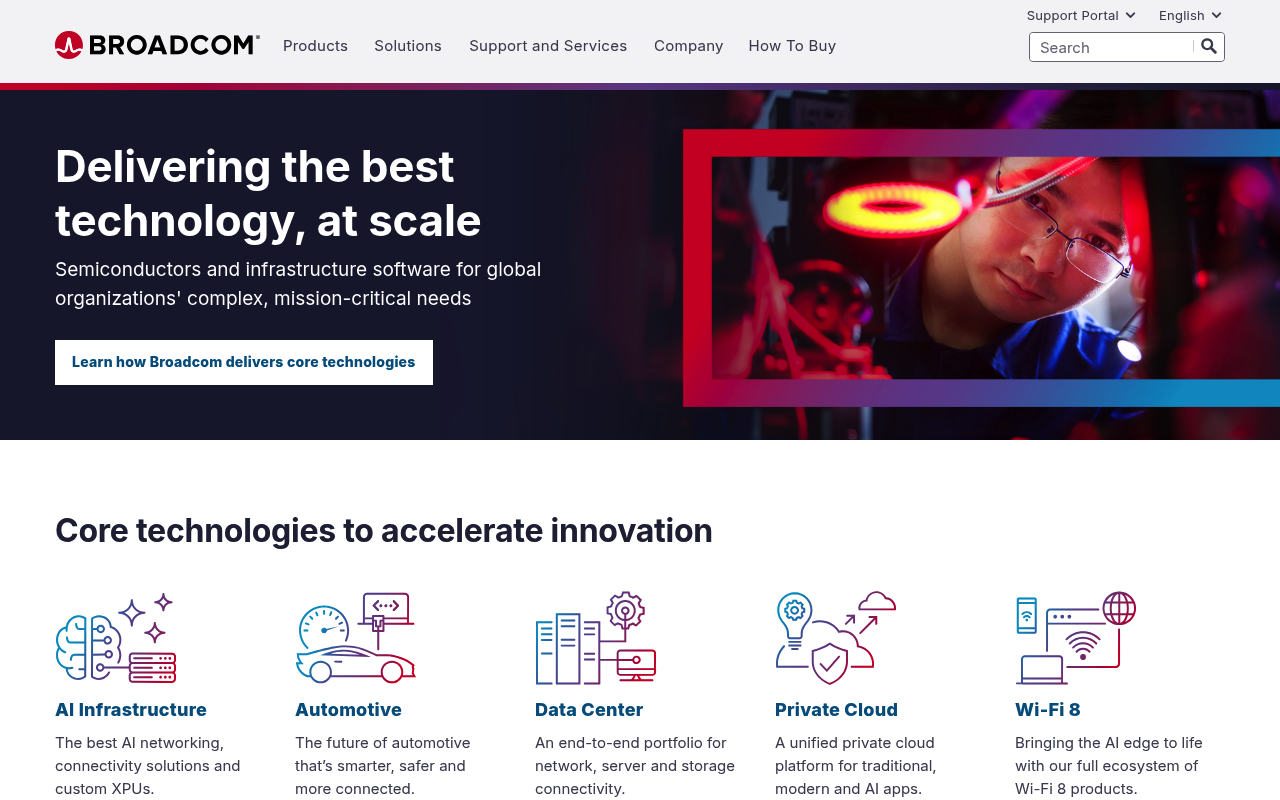 Avago Technologies screenshot