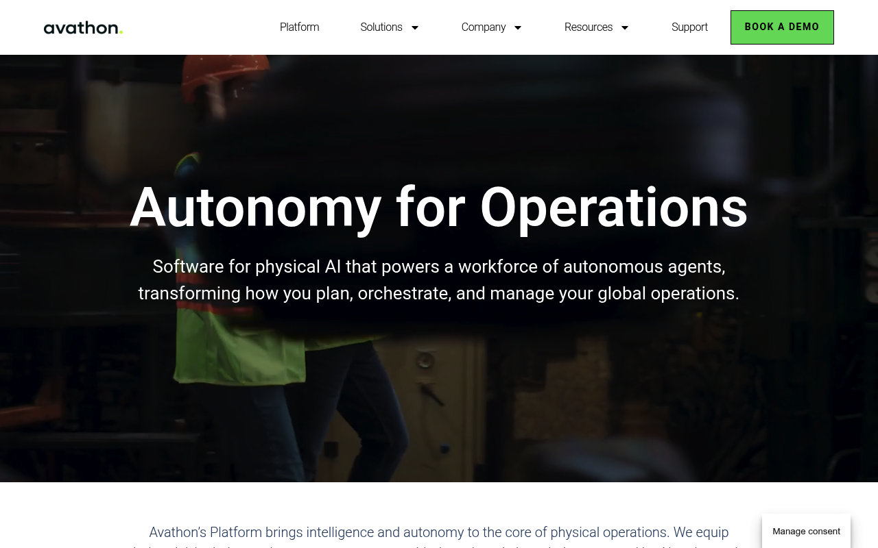 Avathon website screenshot