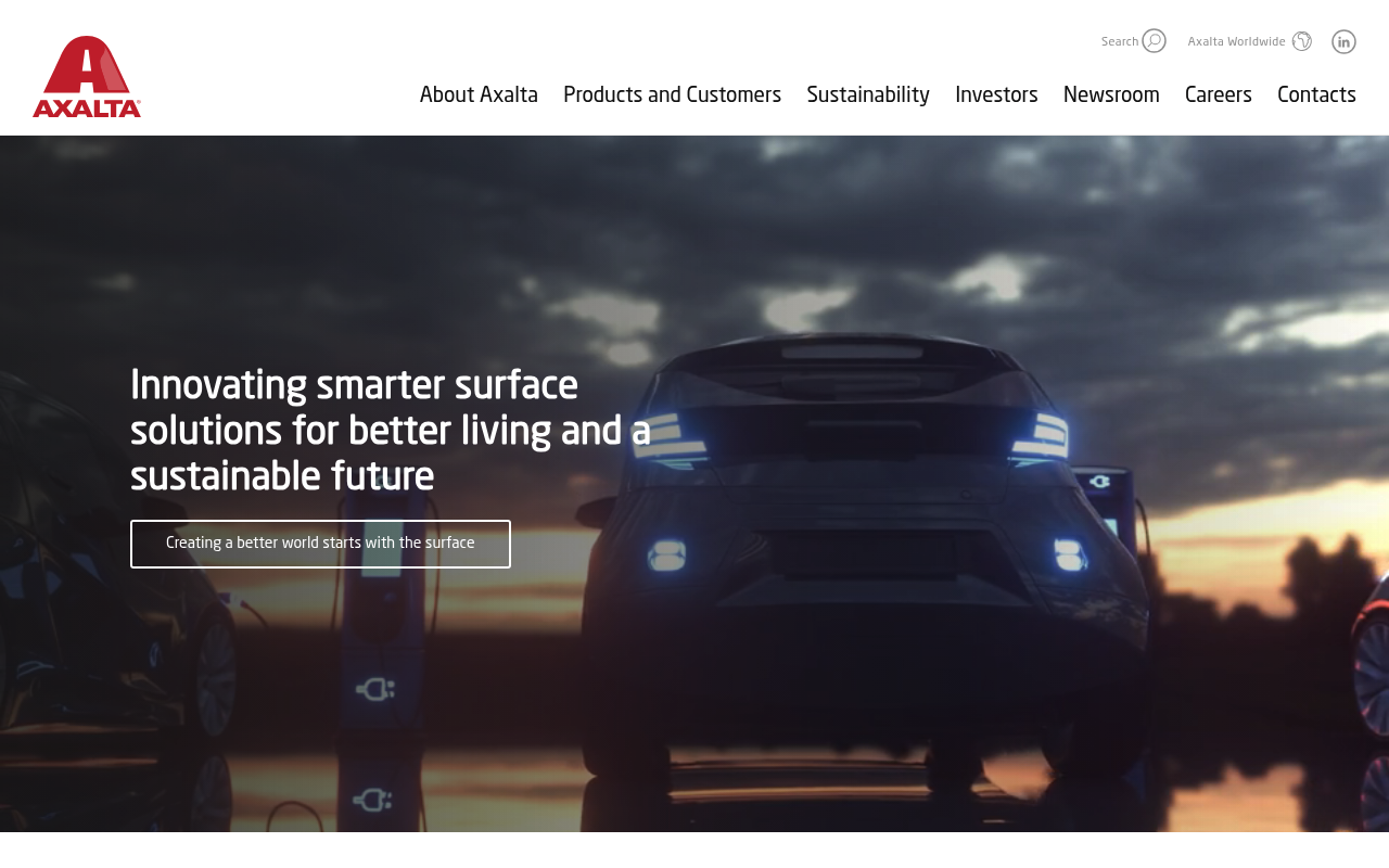 Axalta Coating Systems screenshot