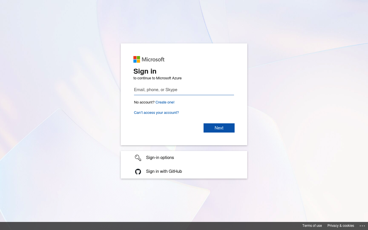 Azure Container Apps website screenshot