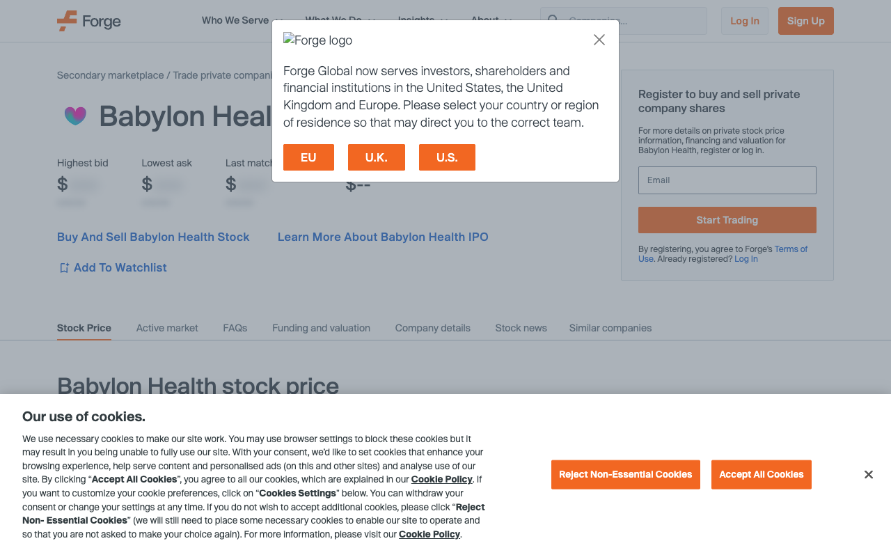 Babylon Health screenshot