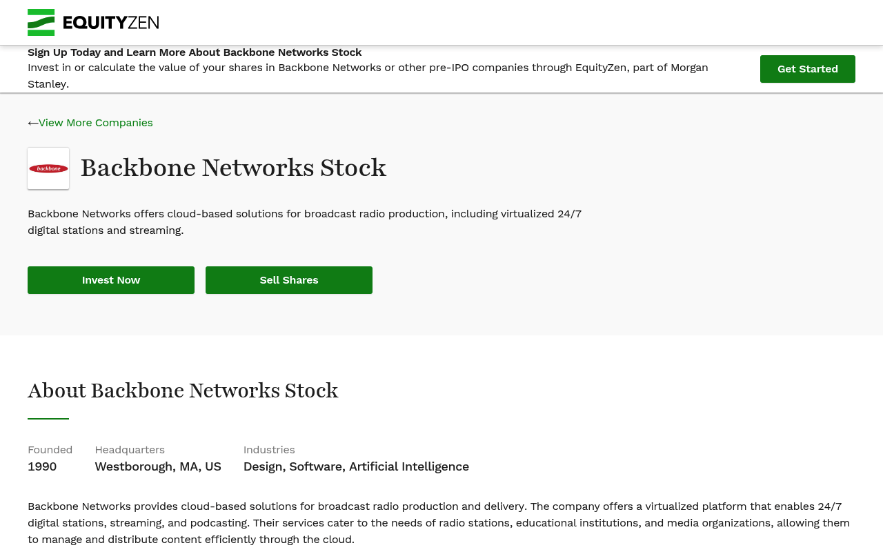 Backbonenetworks8e31 screenshot