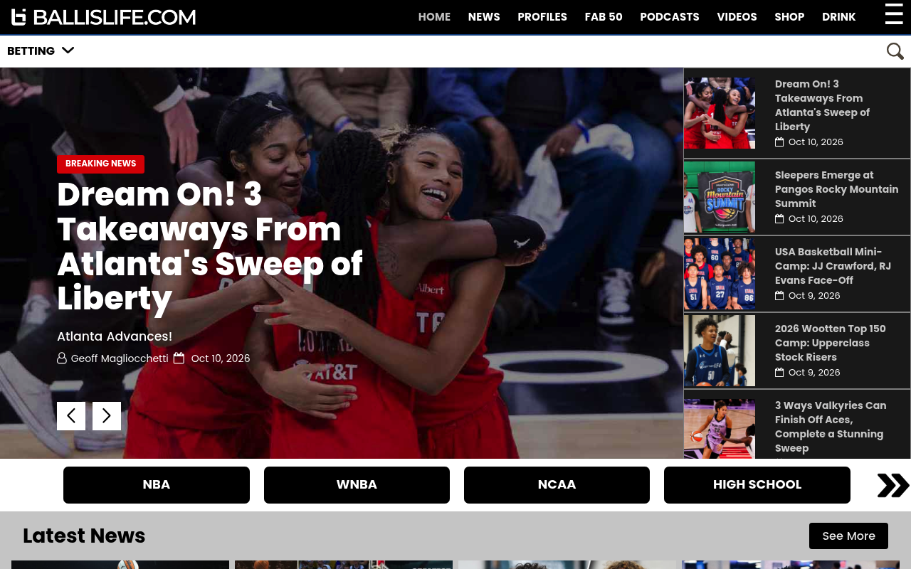 Ballislife screenshot