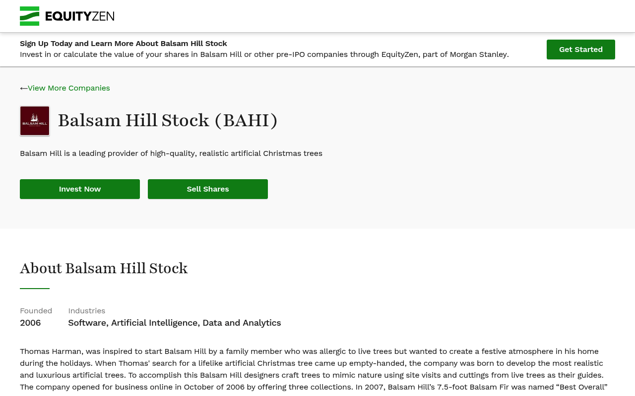 Balsamhill screenshot