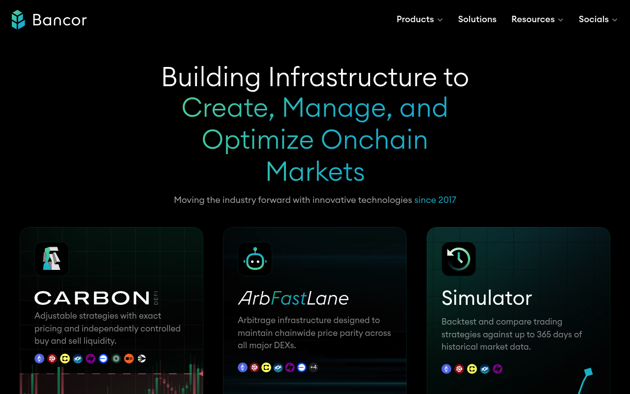 Bancorprotocol screenshot