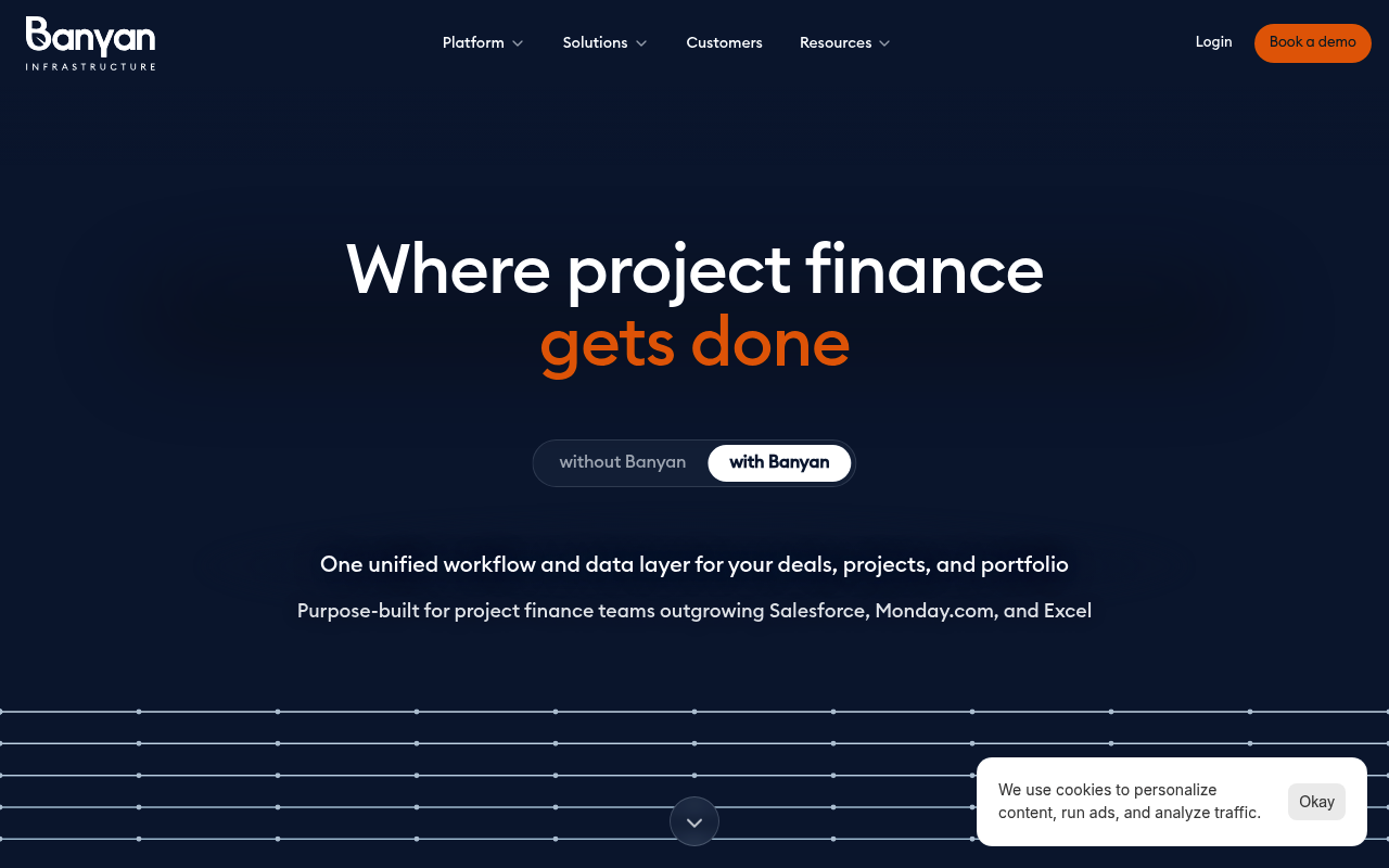 Banyan Infrastructure screenshot