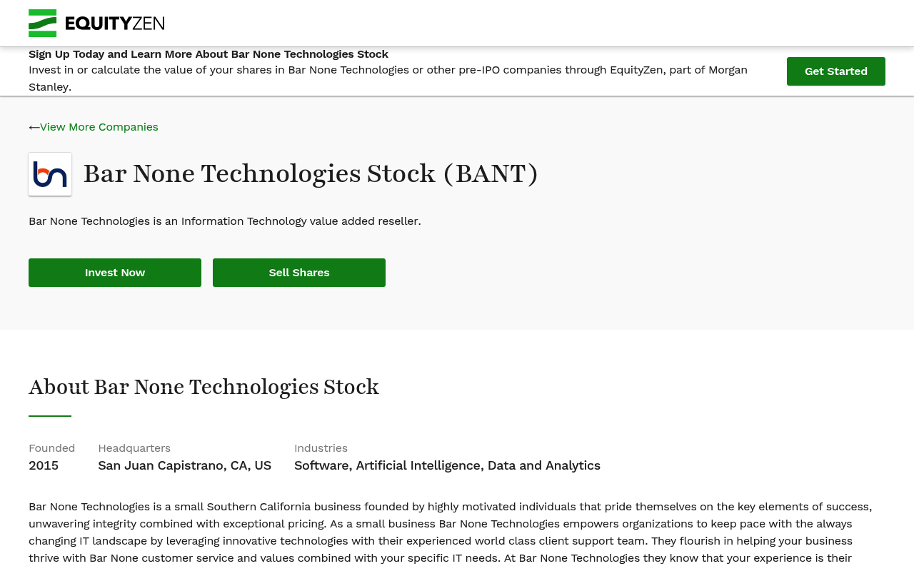 Barnonetechnologies screenshot