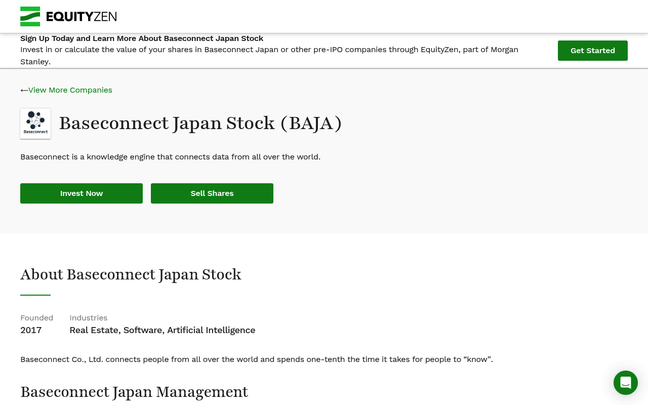 Baseconnectjapan screenshot