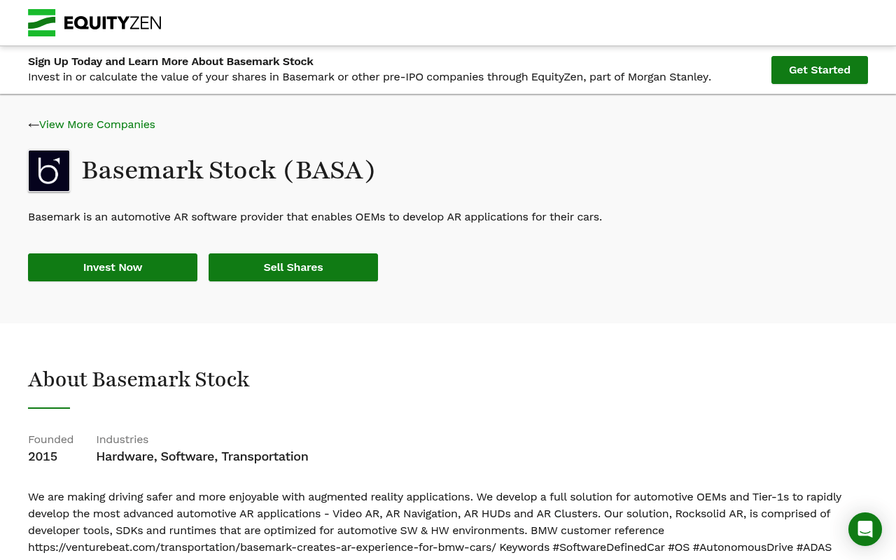Basemarkltd screenshot