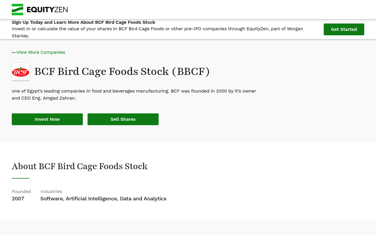 Bcfbirdcagefoods screenshot