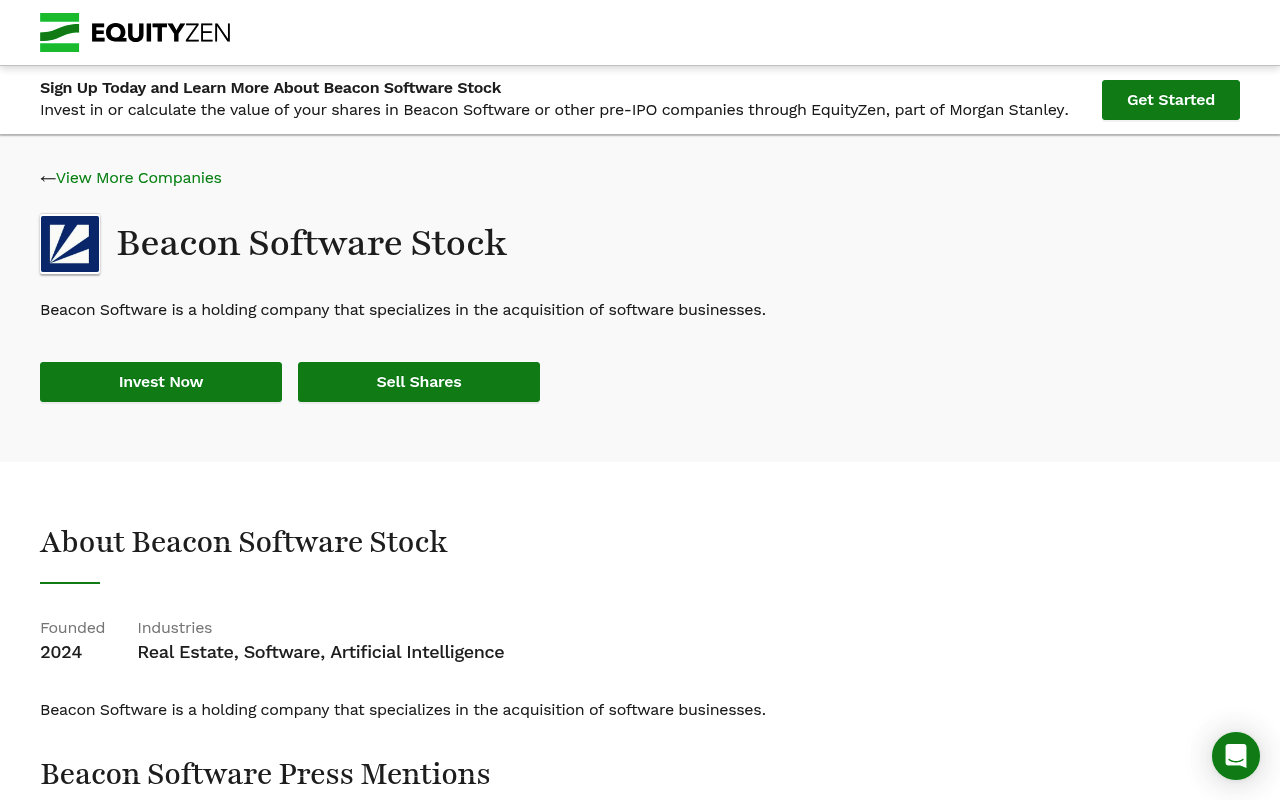 Beaconsoftwared205 screenshot