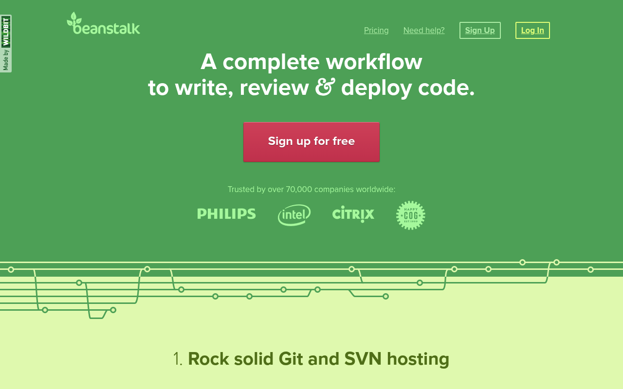 Beanstalk screenshot