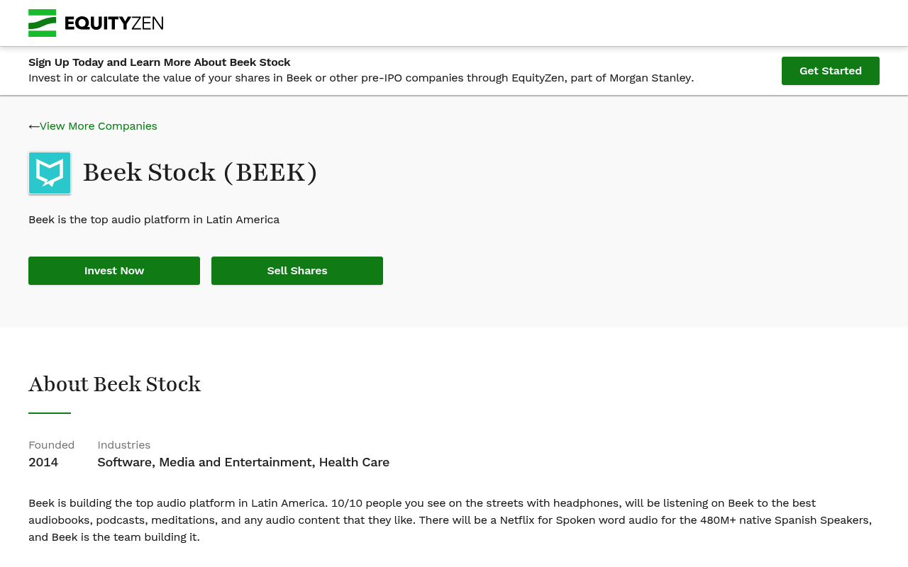 Beek2 screenshot