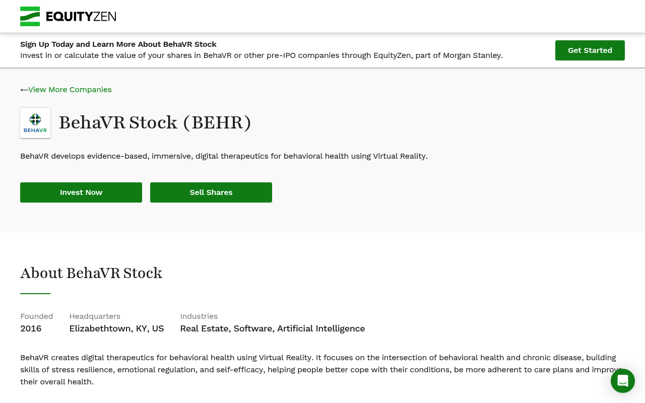 Behavrllc screenshot