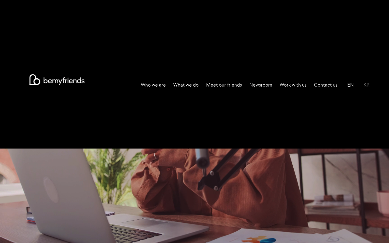 Bemyfriends screenshot
