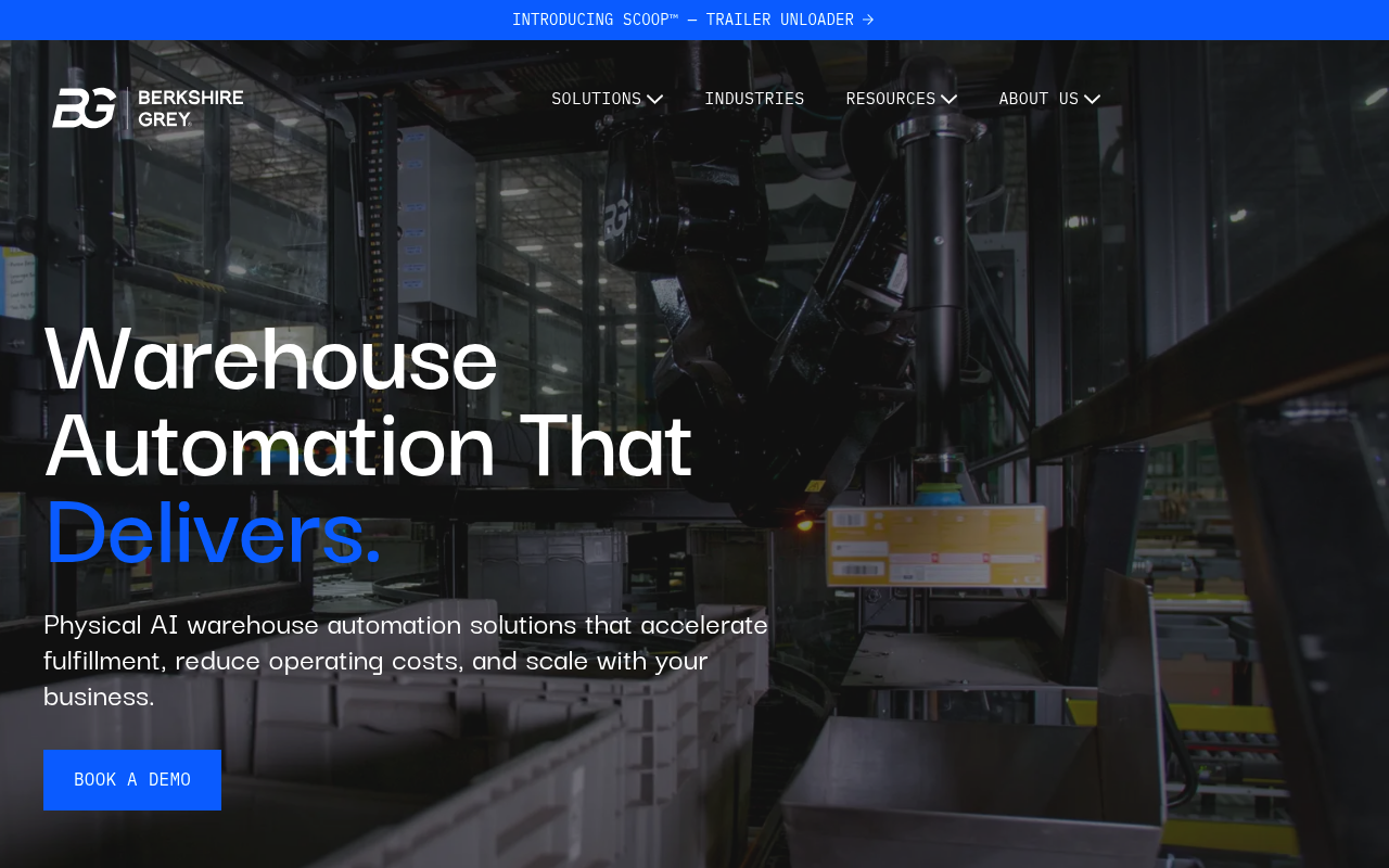 Berkshire Grey screenshot