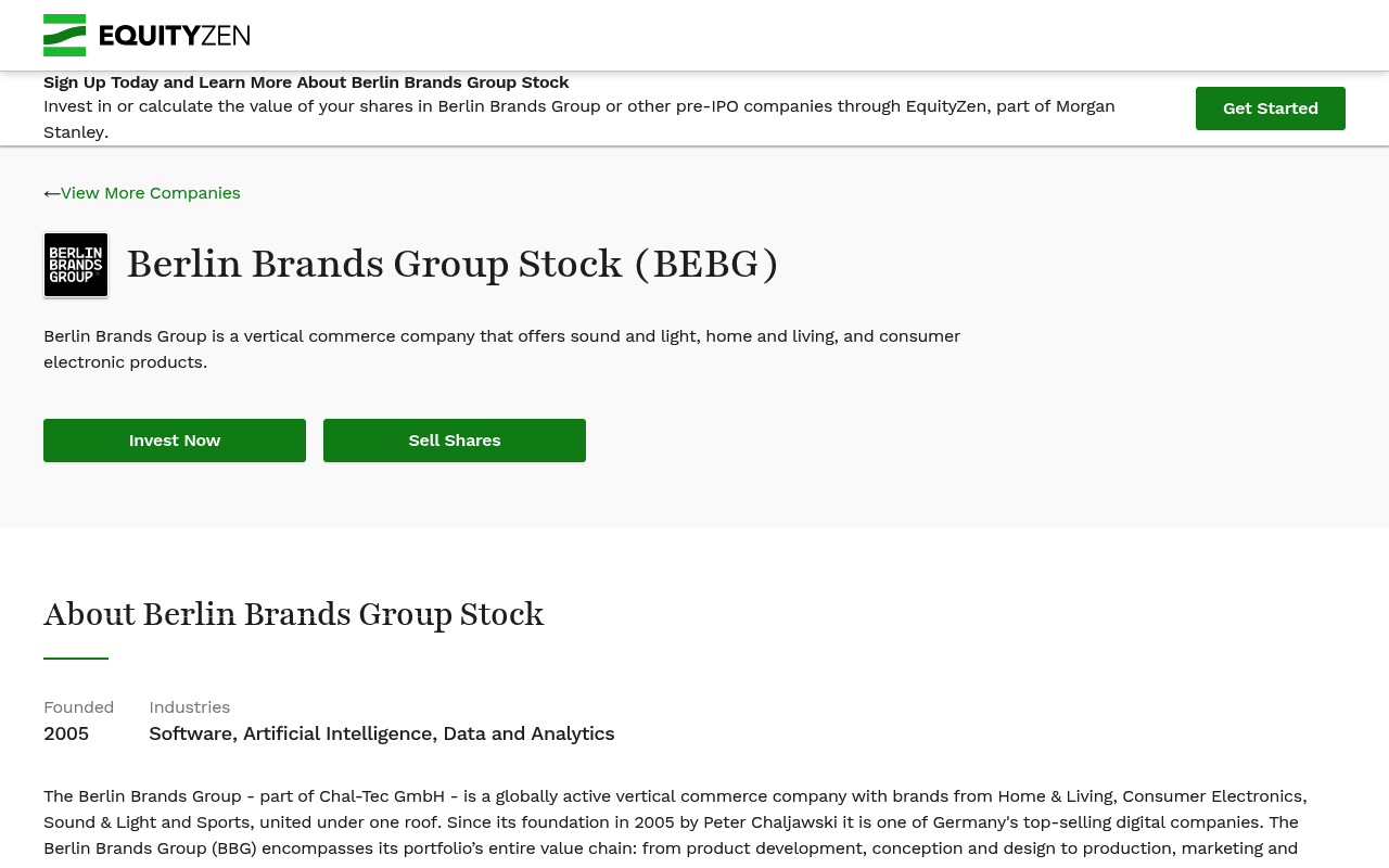 Berlinbrandsgroup screenshot