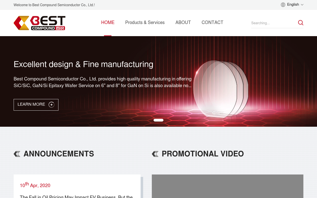 Bestcompoundsemiconductor screenshot