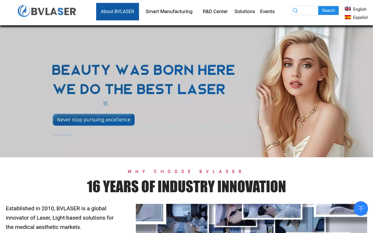 Bestviewlaser screenshot